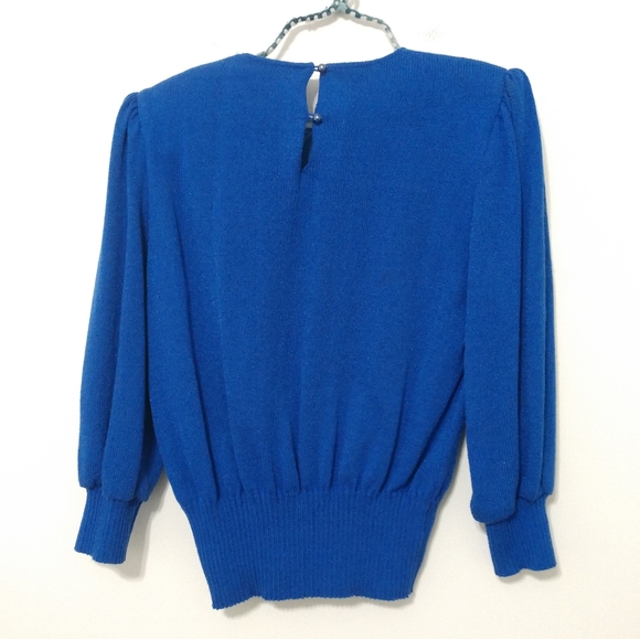 Vintage Knit Sweater and Skirt Set 80's design - Picture 2 of 13